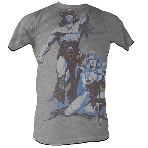 Conan the Barbarian Conan Vintage Gray T-Shirt